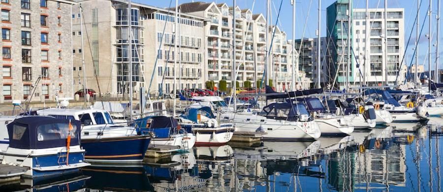 Ocean Crescent Plymouth City Centre Penthouse Level Daire Dış mekan fotoğraf